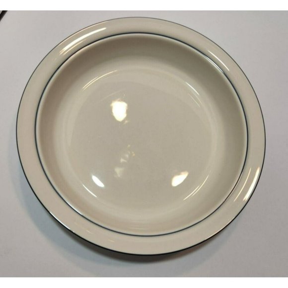 Vtg Lenox Poppies on Blue Vegetable/Serving Dish 9.75" x 2.25" Made in USA - Picture 3 of 7